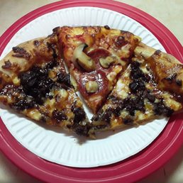Bbq Steak Pizza & Pepperoni and Mushrooms pizza