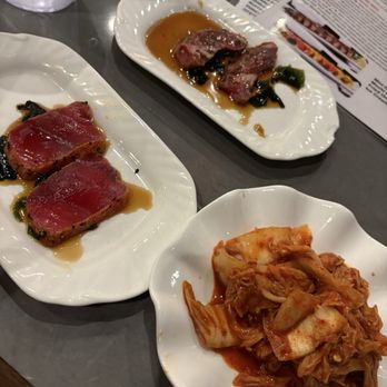 Takara - Tuna tataki / kimchi / beef tataki - all delicious! - Sushi Bars Near Me - Irving, Texas