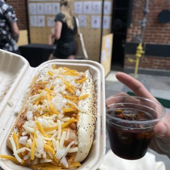 Run For The Roses - Chilli cheese dog and Black Russian - Cocktail Bars Near Me - Denver, Colorado Run For The Roses - Chilli cheese dog and Black Russian - Cocktail Bars Near Me - Denver, Colorado