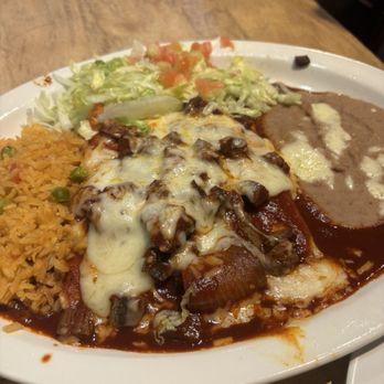 L & J Cafe - Mole Enchilada - Mexican Near Me - El Paso, Texas