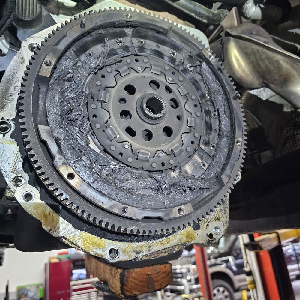 When my clutch went out. I thought it was a simple fix. When my clutch went out. I thought it was a simple fix.