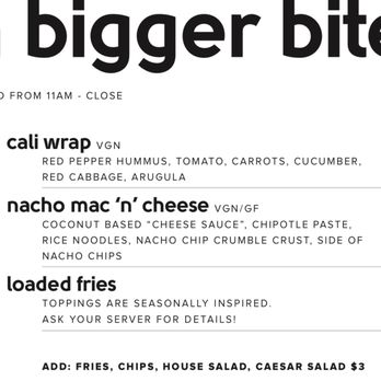 Bar1911 - Menu 11/12/2021 - Beer Bar Near Me - Charlottetown, Prince Edward Island