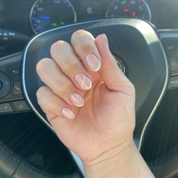 2EM Nail Place - Simple nail design by Chloe - Nail Salons Near Me - Irvine, California
