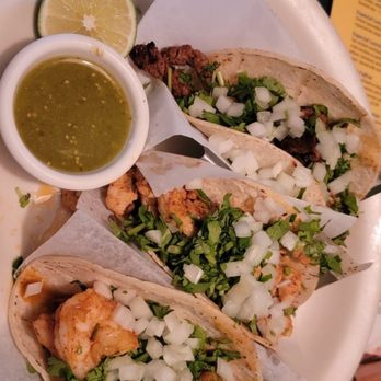 Los Tres - My daughter didn't know either so she paid for each taco and guess what it was good - Mexican Near Me - Raleigh, North Carolina Los Tres - My daughter didn't know either so she paid for each taco and guess what it was good - Mexican Near Me - Raleigh, North Carolina