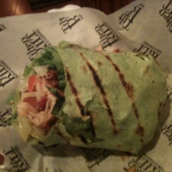 Tilted Kilt Pub & Eatery - 1/2 turkey club wrap! Too full to eat an entire wrap. Turkey club wrap -$9.99 - Sports Bars Near Me - Killeen, Texas