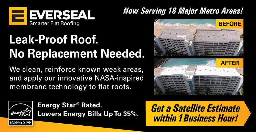 Slide of EverSeal Flat Roofing