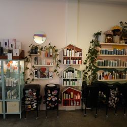 Salon wall