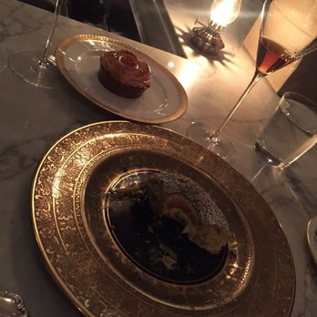 Bar Crenn - Paris Brest and Apple Tart with Tawny Port - Wine Bars Near Me - San Francisco, California