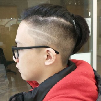 Cachet Hair Design - After with the fade - Hair Salons Near Me - Markham, Ontario Cachet Hair Design - After with the fade - Hair Salons Near Me - Markham, Ontario