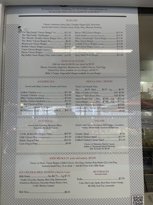 Menu photo 1 Healdsburger Healdsburg, CA
