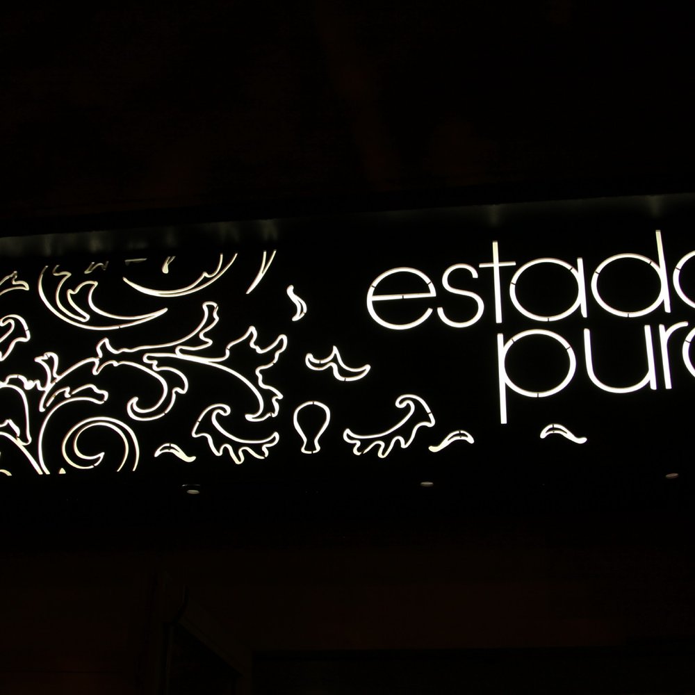 Estado Puro - entryway sign - Spanish Near Me - Madrid, M Estado Puro - entryway sign - Spanish Near Me - Madrid, M