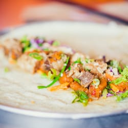 Griddle King - Upgraded jian bing - Braised beef in Taiwanese styel - well known for braised beef noodle