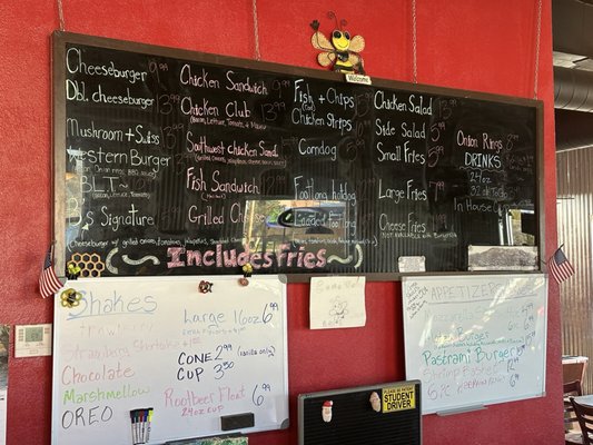 Menu photo 1 B's Hangout Eureka, UT