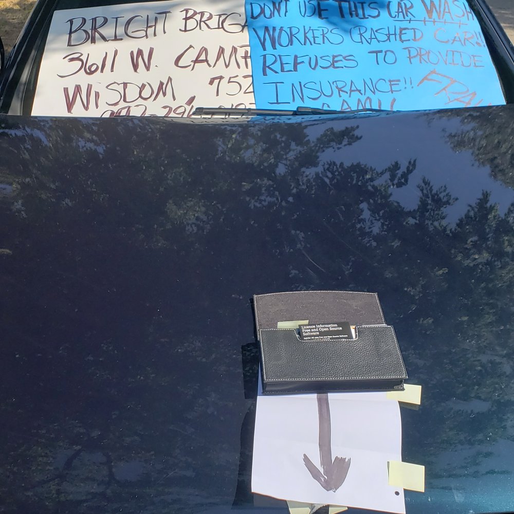Bright Brigade Car Spa - Boycotting this business on ther corner of Del Ray Dr and Campbell Wisdom Rd...3611 W Camp Wisdom Rd, Dallas, TX 75237 - Gas Stations Near Me - Dallas, Texas Bright Brigade Car Spa - Boycotting this business on ther corner of Del Ray Dr and Campbell Wisdom Rd...3611 W Camp Wisdom Rd, Dallas, TX 75237 - Gas Stations Near Me - Dallas, Texas