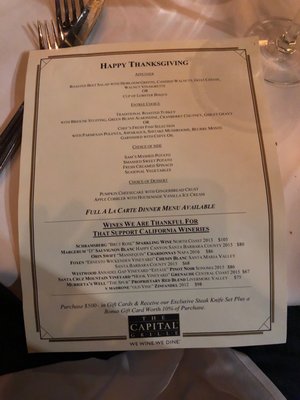 Menu photo 8 The Capital Grille New York, NY Menu photo 8 The Capital Grille New York, NY