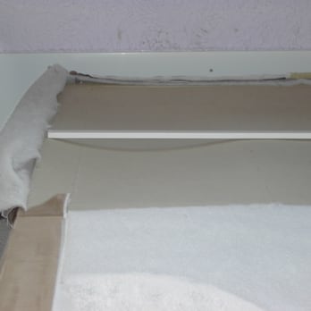 Jones & Tomlin - Sagging between support struts on Highgate bed, which Worthing Bedding Centre Manager obviously considers acceptable - Furniture Stores Near Me - Worthing, WSX