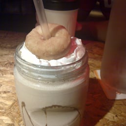 Doughnut & Nutella shake.