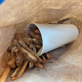 Five Guys - Large Fries - Burgers Near Me - Indianapolis, Indiana
