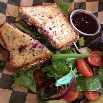 Lola's Cafe - Turkey Brie on GF bread with blueberry compote. - Sandwiches Near Me - New Paltz, New York