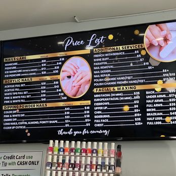 Luxury Nails & Spa - Current price list - Nail Salons Near Me - Mission Viejo, California