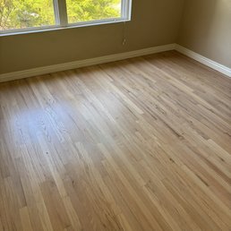 After image of dining room floor