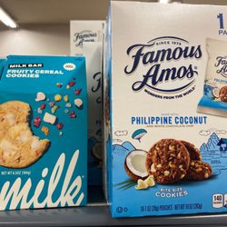 Grocery Outlet - Cookies - I had no idea Phillipine Coconut Famous Amos cookies existed!!
