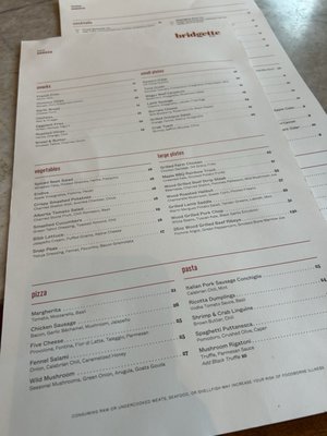Menu photo 1 Bridgette Bar Canmore, AB
