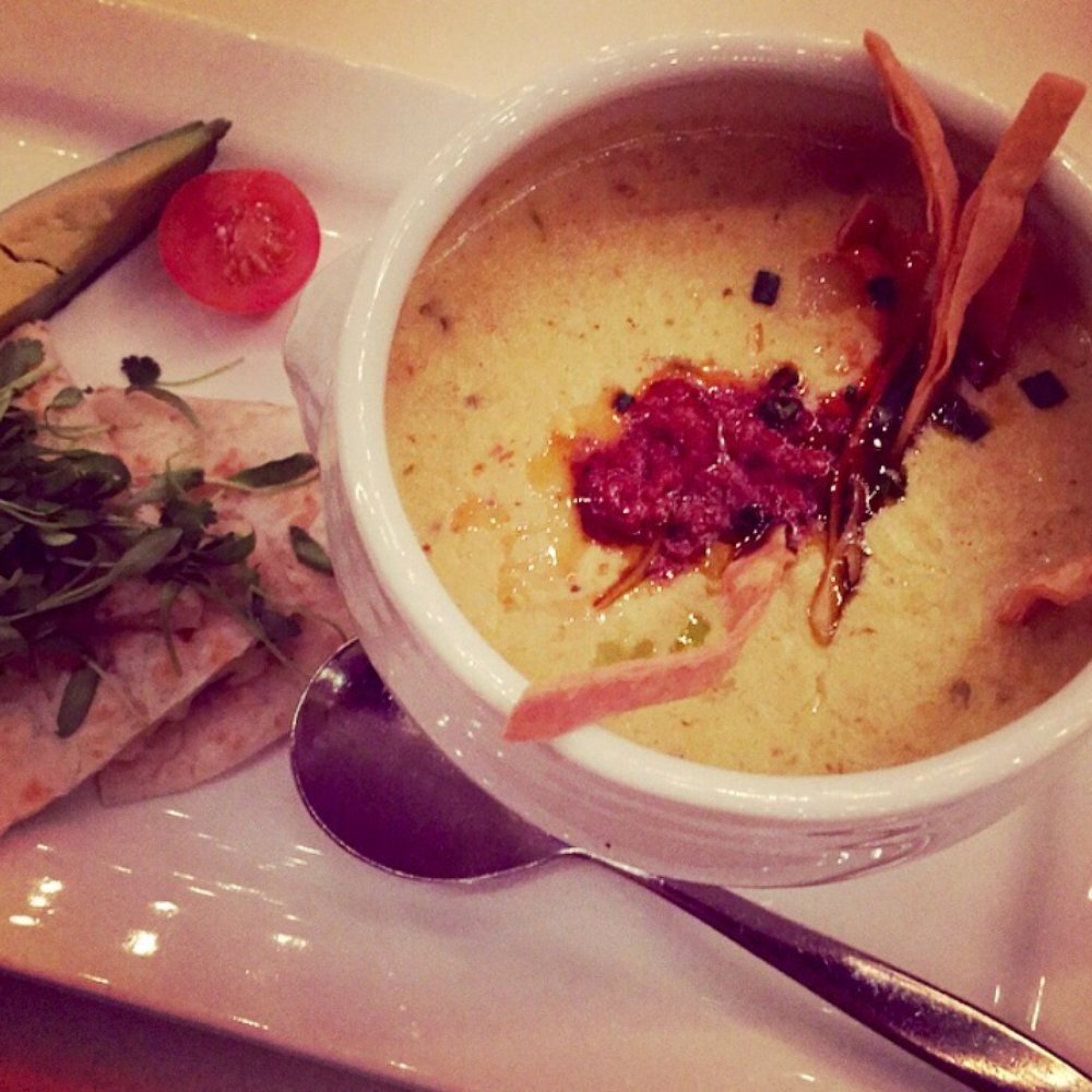 Cork Tree - Southwest corn chowder - New American Near Me - Palm Desert, California Cork Tree - Southwest corn chowder - New American Near Me - Palm Desert, California