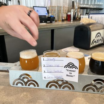 3 Bridges Brewing - Flight - 4 amazing beers - Brewpubs Near Me - Venice Gardens, Florida
