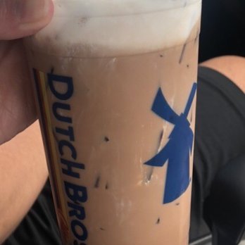 Dutch Bros Coffee - Iced Caramelizer with soft top - Coffee & Tea Near Me - Yucaipa, California