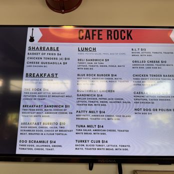 Cafe Rock - Blue Rock - Bars Near Me - Vallejo, California