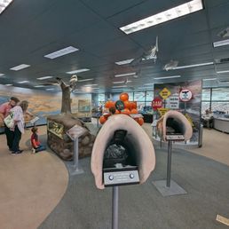Visitors center display