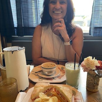 Bear & Dragon - Mushroom bisque. Chabata turkey sandwich. Matcha latte - Coffee & Tea Near Me - Prescott, Arizona