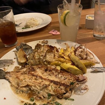 Didi’s Downtown - Trout with scalloped potatoes and yellow squash - YUM!!! - Cheesesteaks Near Me - Frisco, Texas Didi’s Downtown - Trout with scalloped potatoes and yellow squash - YUM!!! - Cheesesteaks Near Me - Frisco, Texas