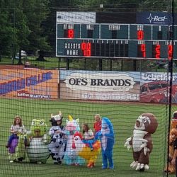Huntingburg League Stadium - Field entertainment