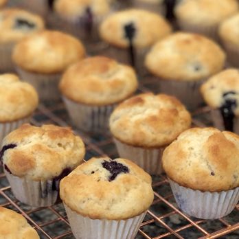 Whisk & A Spoon - Mini Blueberry Muffins - Bakeries Near Me Whisk & A Spoon - Mini Blueberry Muffins - Bakeries Near Me