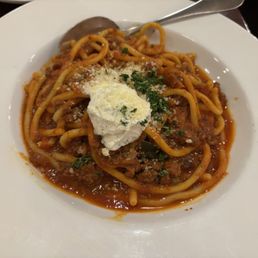 Bucatini Bolognese