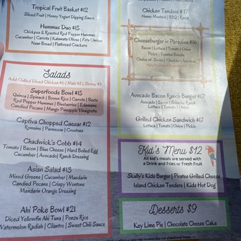 The Pointe - Menu - Burgers Near Me - Captiva, Florida The Pointe - Menu - Burgers Near Me - Captiva, Florida