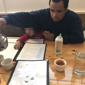 Woo Jung Restaurant - Fred pour out tea for us - Korean Near Me - Ayer, Massachusetts Woo Jung Restaurant - Fred pour out tea for us - Korean Near Me - Ayer, Massachusetts