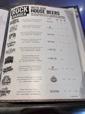 Menu photo 3 Yard House Fresno, CA Menu photo 3 Yard House Fresno, CA