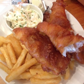 Grog's Pub & Grill - 3 piece fish and chips ($18) - very tasty! - Pubs Near Me - Thedford, Ontario Grog's Pub & Grill - 3 piece fish and chips ($18) - very tasty! - Pubs Near Me - Thedford, Ontario