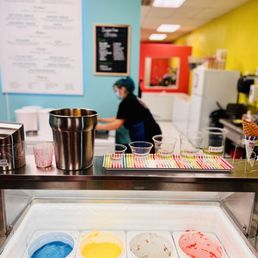 an ice cream shop