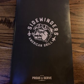 Sidewinders American Grill - Front of the Menu - Bars Near Me - Bozeman, Montana Sidewinders American Grill - Front of the Menu - Bars Near Me - Bozeman, Montana