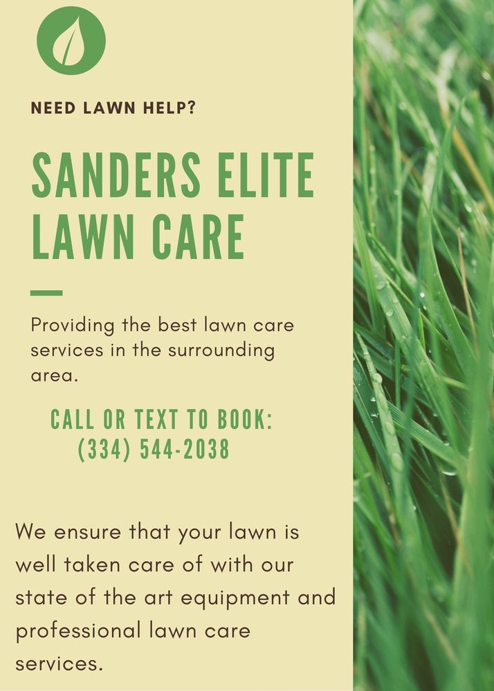 Sanders Elite lawn service - veterans service organization in Montgomery, AL