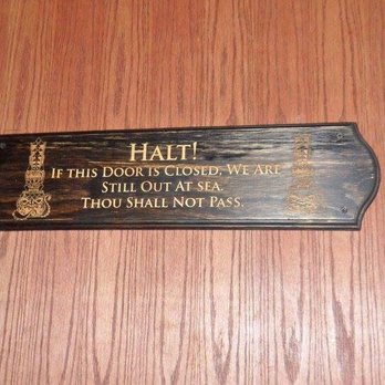 Pagan Idol - 04.08.17 whimsy sign before entering the Captain's Quarters - Tiki Bars Near Me - San Francisco, California Pagan Idol - 04.08.17 whimsy sign before entering the Captain's Quarters - Tiki Bars Near Me - San Francisco, California