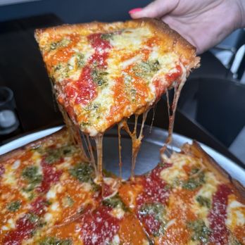 Peel - Tri-Color Square Pizza - Italian Near Me - Oakhurst, New Jersey