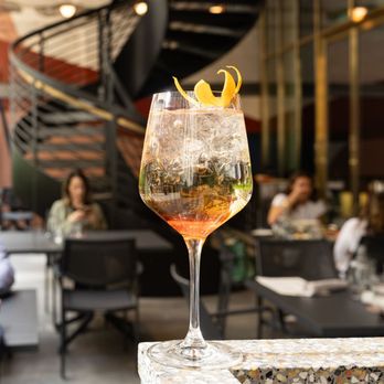 Harta - Cocktails available on the Summer Patio at Harta. - New American Near Me - New York, New York