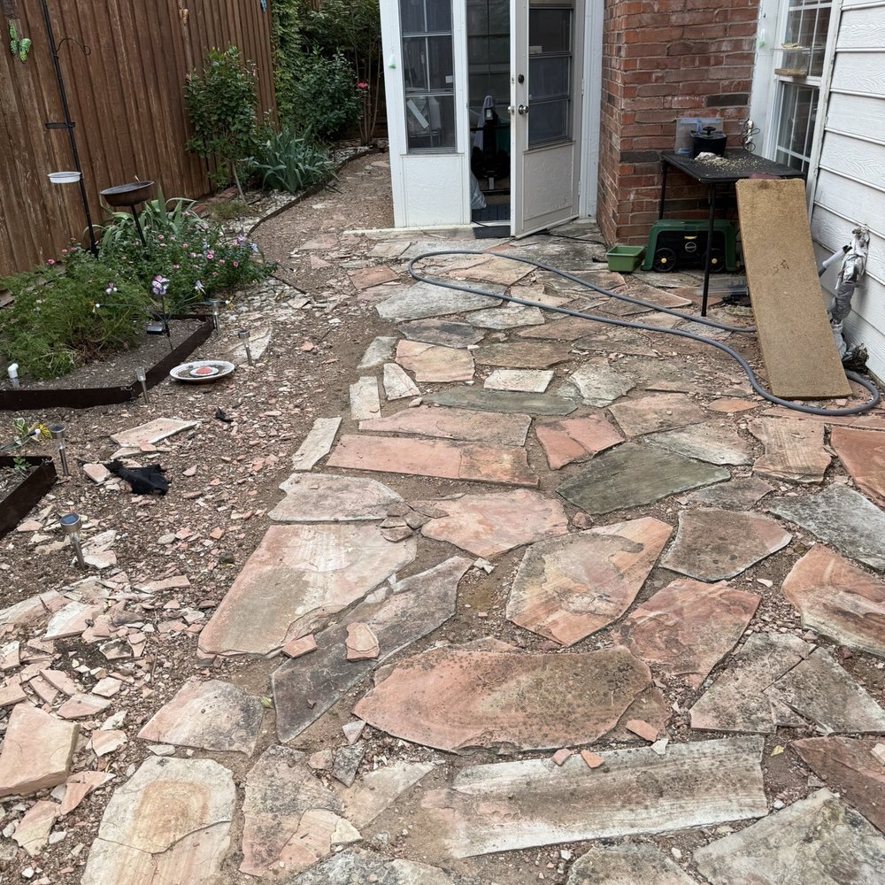 DFW Turf Pros - Before - Artificial Turf Near Me DFW Turf Pros - Before - Artificial Turf Near Me