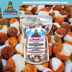 Freezin' Awesome - Freeze-dried Chamoy Rainbow Puffs