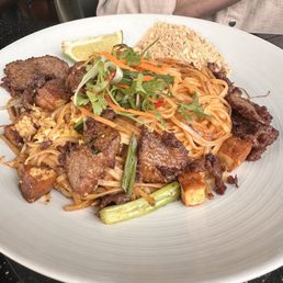 Pad Thai with beef Pad Thai with beef